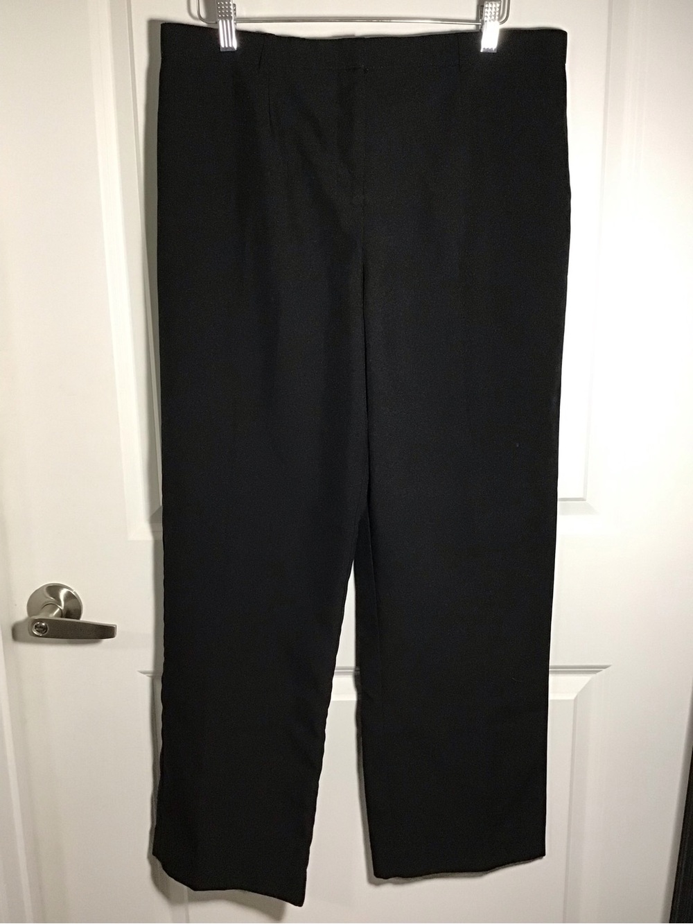 White Stag Women’s Black Straight-Leg Dress Pants 12P